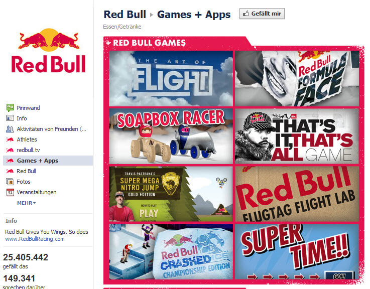Red Bull Apps